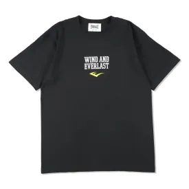 春に散る x WDS x EVERLAST (RING) S/S TEE / BLACK