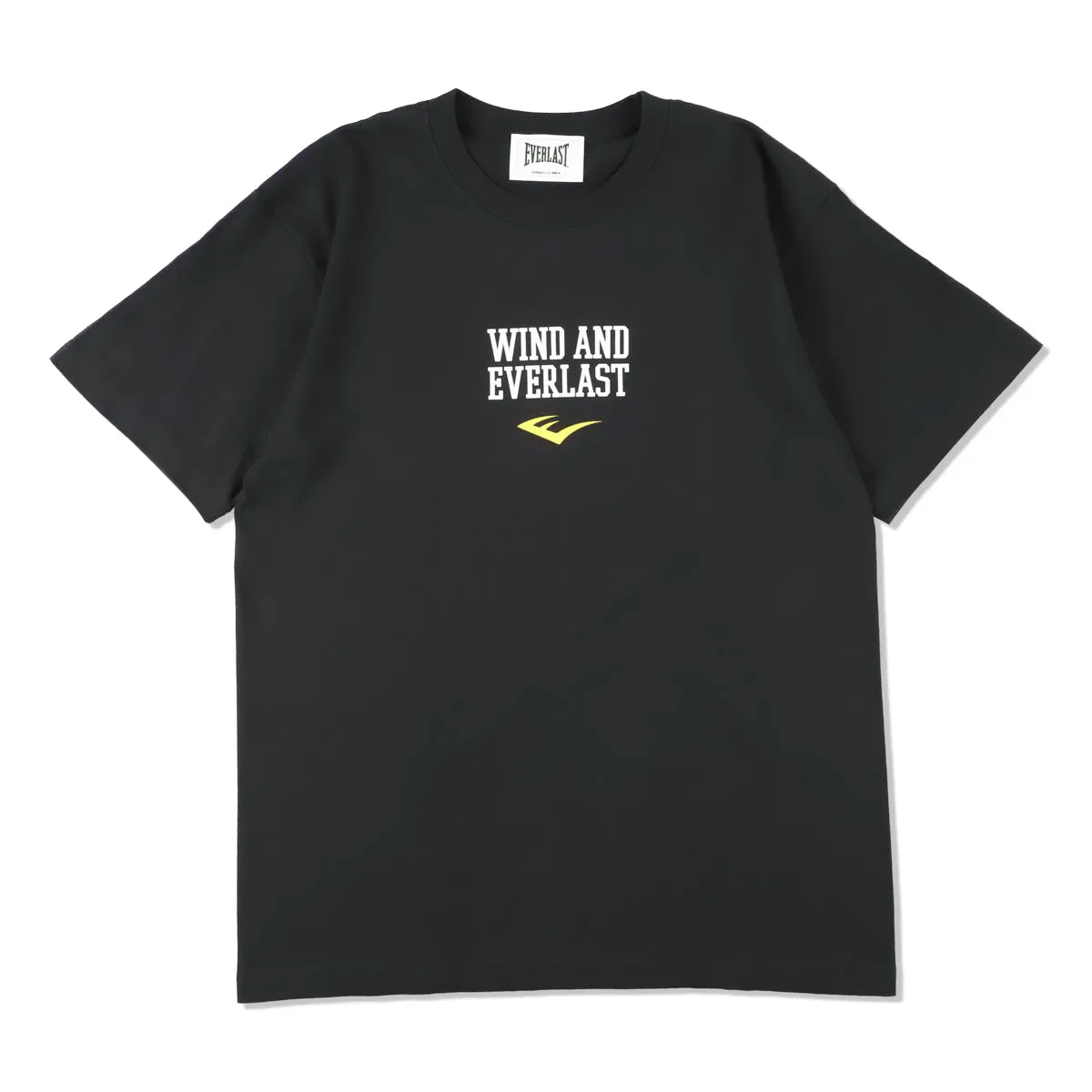 春に散る x WDS x EVERLAST (RING) S/S TEE / BLACK