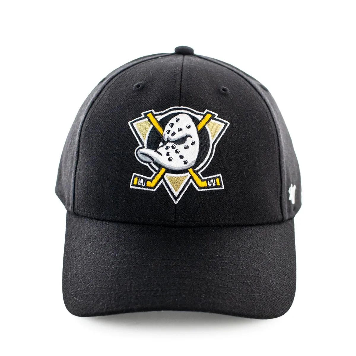 47 Brand Anaheim Ducks NHL Wool Cap H-MVP25WBV-BKI - schwarz-weiss-gelb