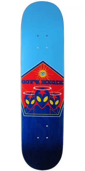 Alien Workshop Gov. Magik SM Skateboard Deck - Blue - 7.875in x 31.25in
