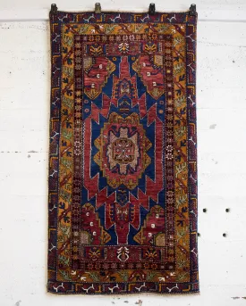 Antique Turkish Yahyali Rug 4'x7'7"