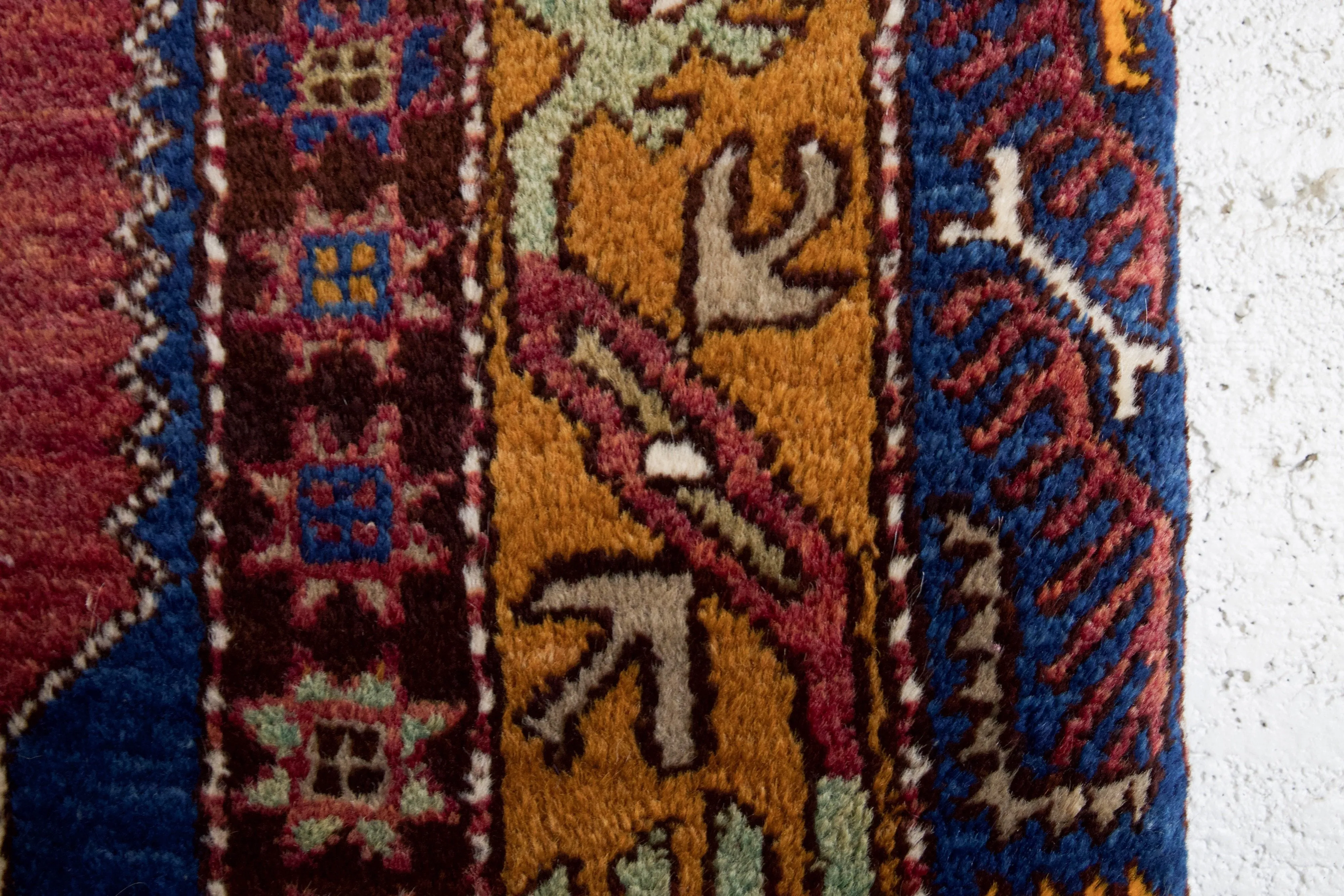 Antique Turkish Yahyali Rug 4'x7'7"