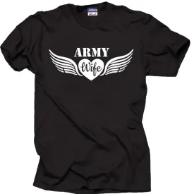 ARMY WIFE T-shirt for Soldier's Wife Solder United States