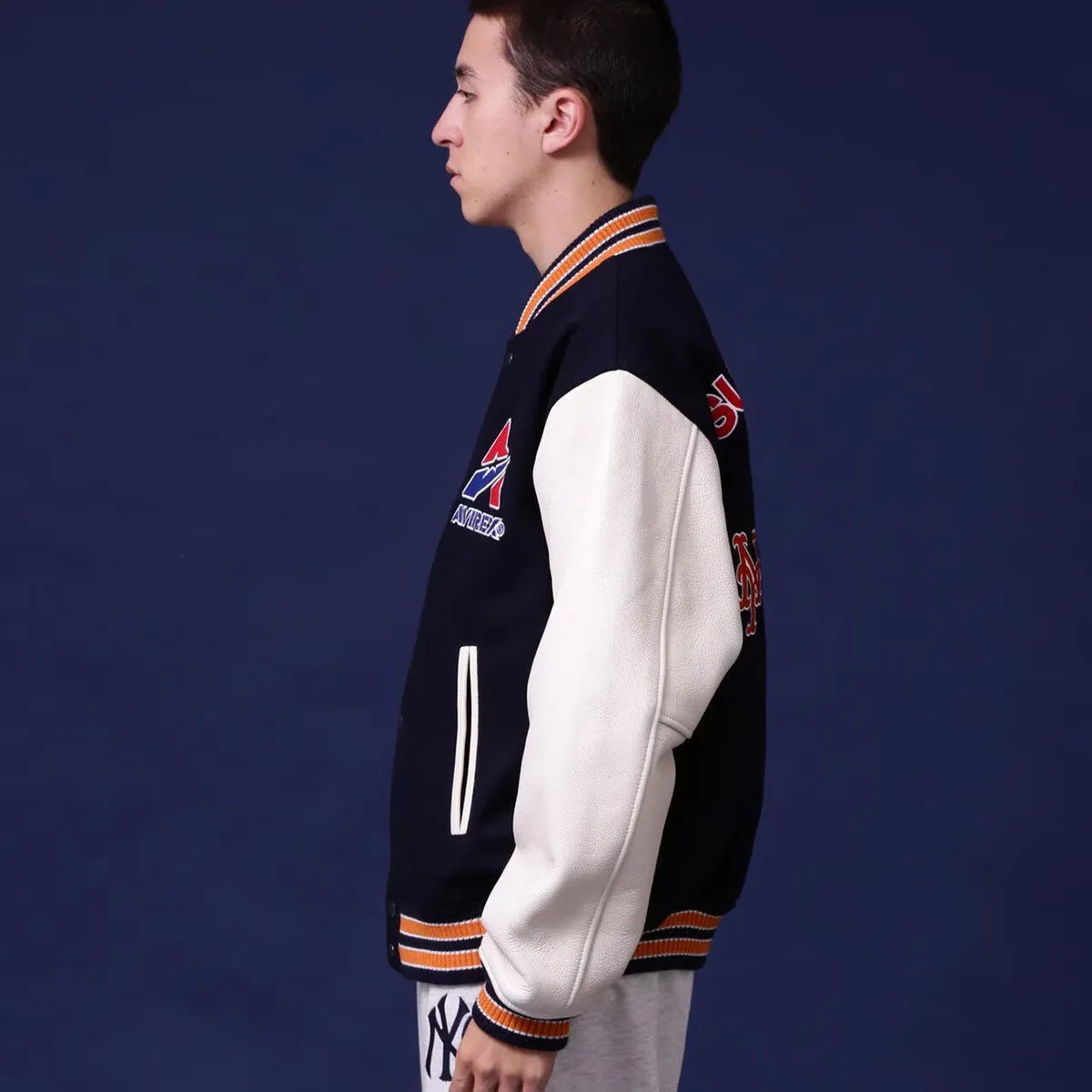 AVIREX × MLB - STADUIM JACKET SUBWAY SERIES 【7833252050】