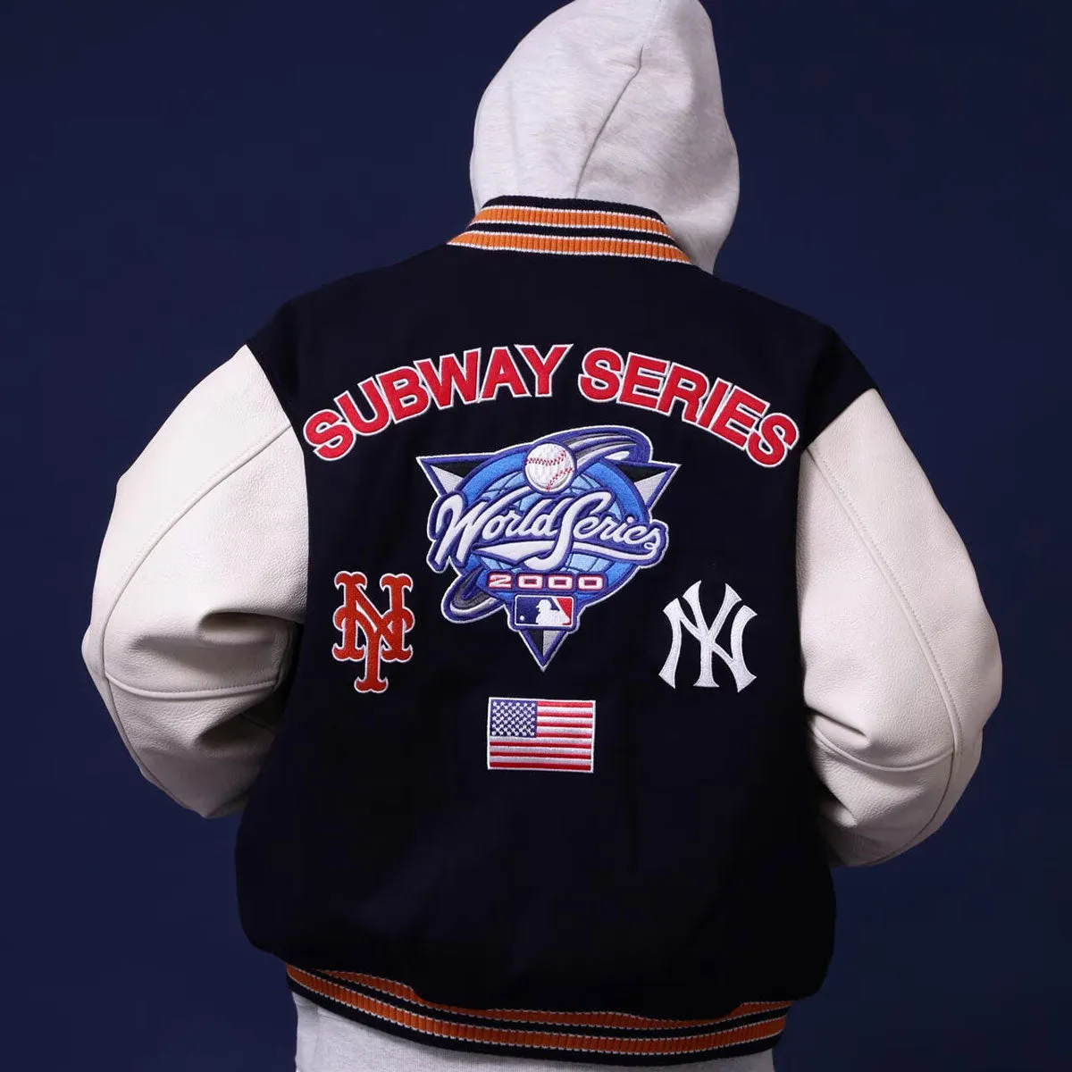 AVIREX × MLB - STADUIM JACKET SUBWAY SERIES 【7833252050】