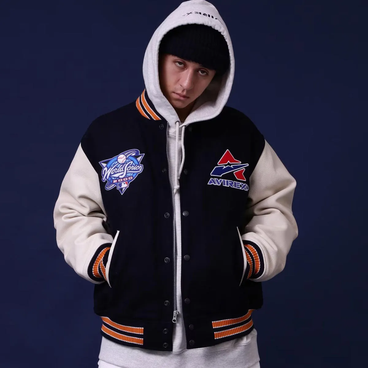 AVIREX × MLB - STADUIM JACKET SUBWAY SERIES 【7833252050】