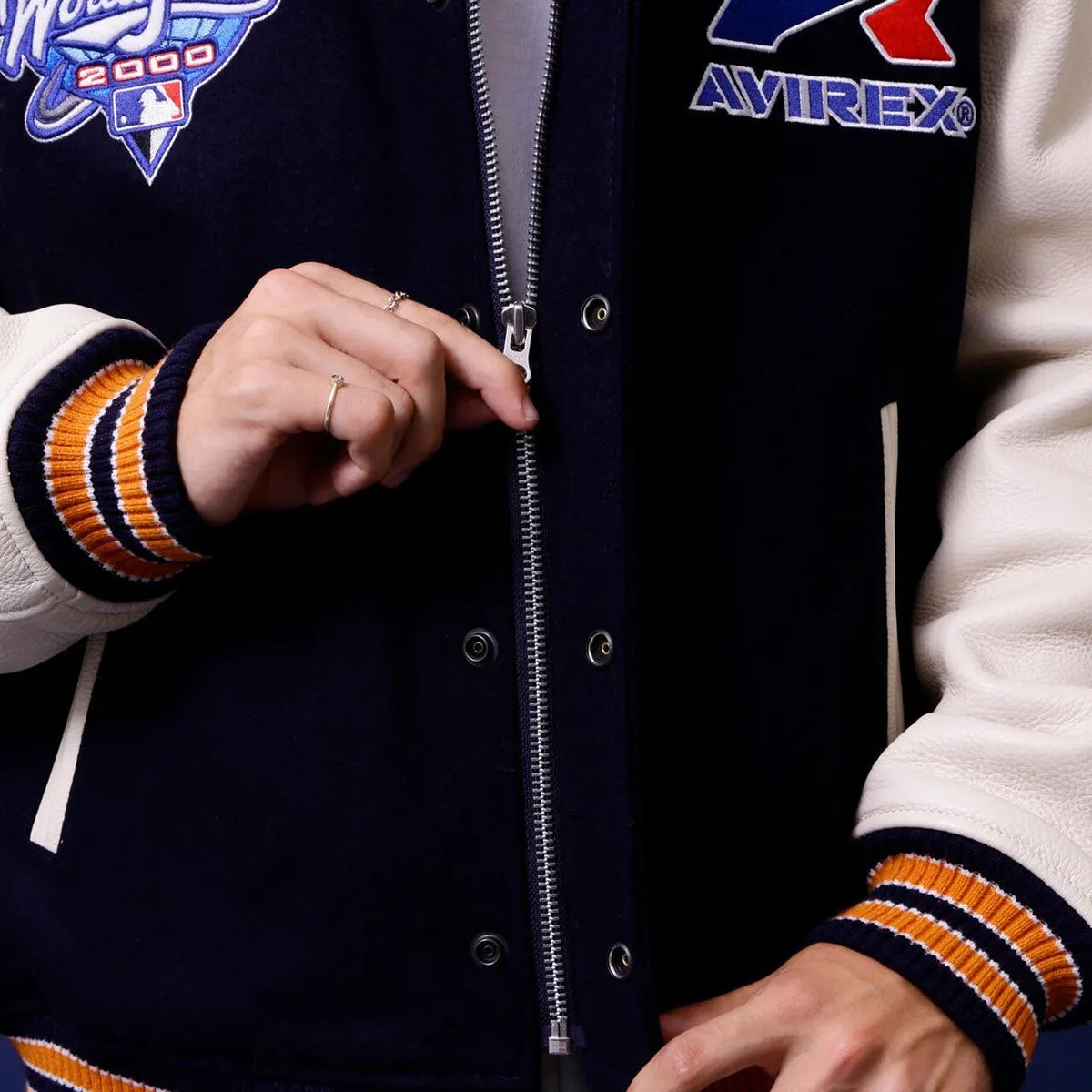 AVIREX × MLB - STADUIM JACKET SUBWAY SERIES 【7833252050】
