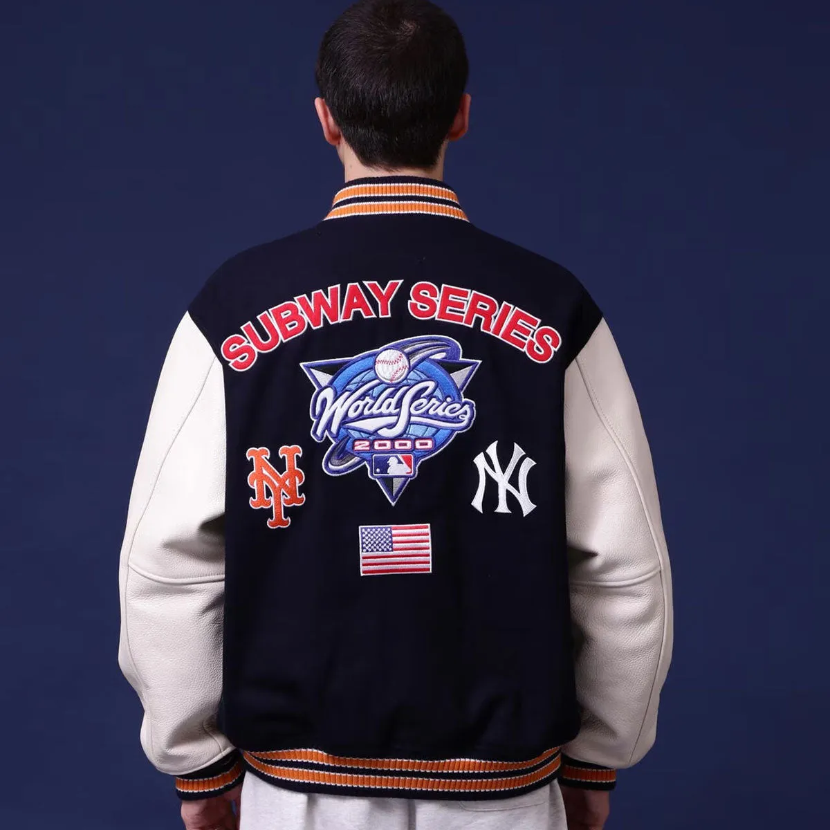 AVIREX × MLB - STADUIM JACKET SUBWAY SERIES 【7833252050】