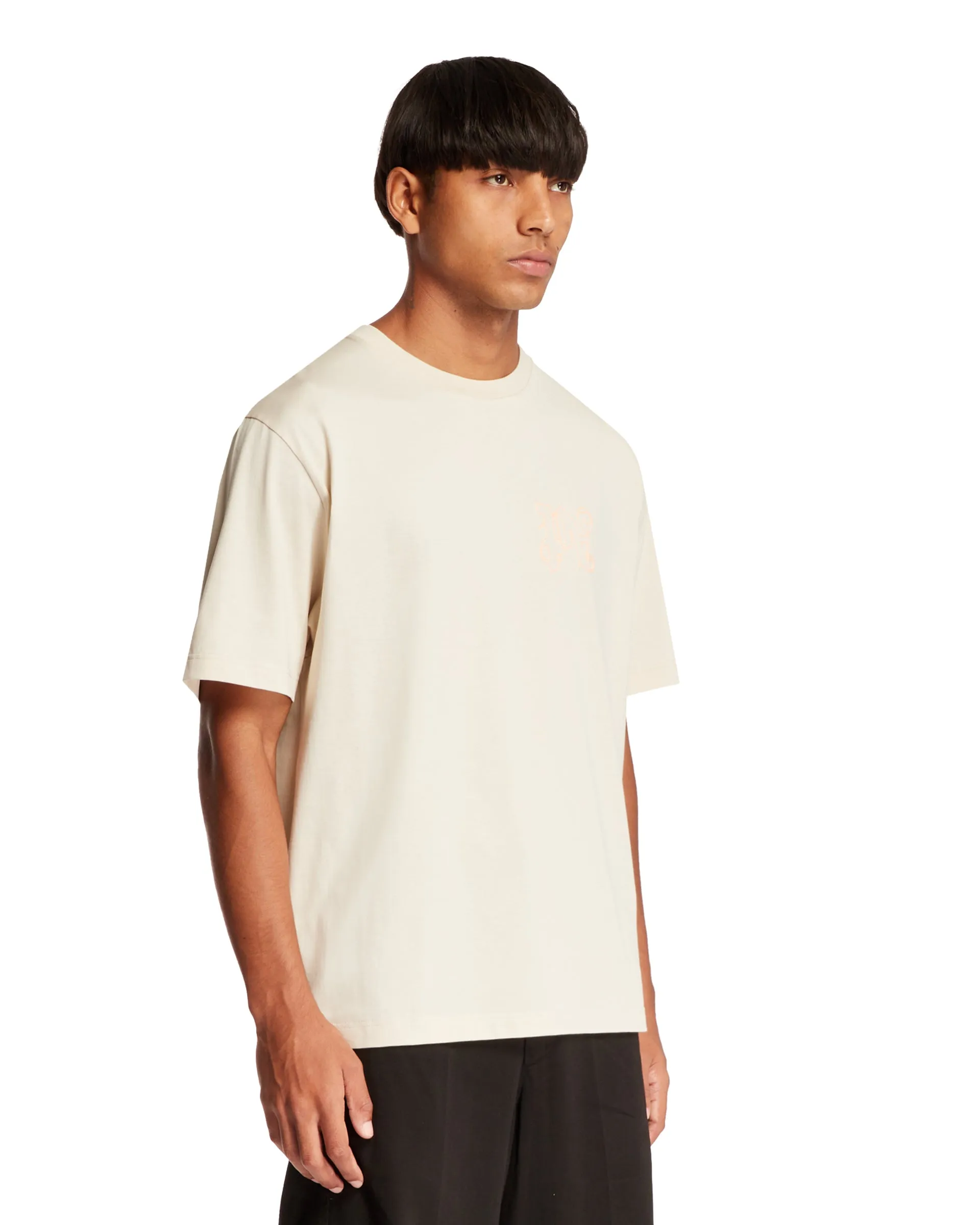 Beige Monogram T-Shirt