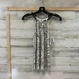 Black & White Top Sleeveless White House Black Market, Size Xs