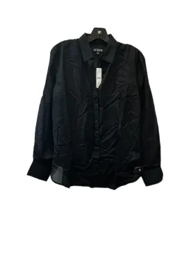 Black Top 2pc Long Sleeve J. Crew, Size M