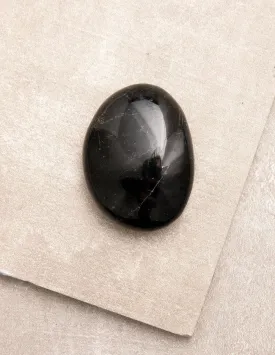 Black Tourmaline Palm Stone