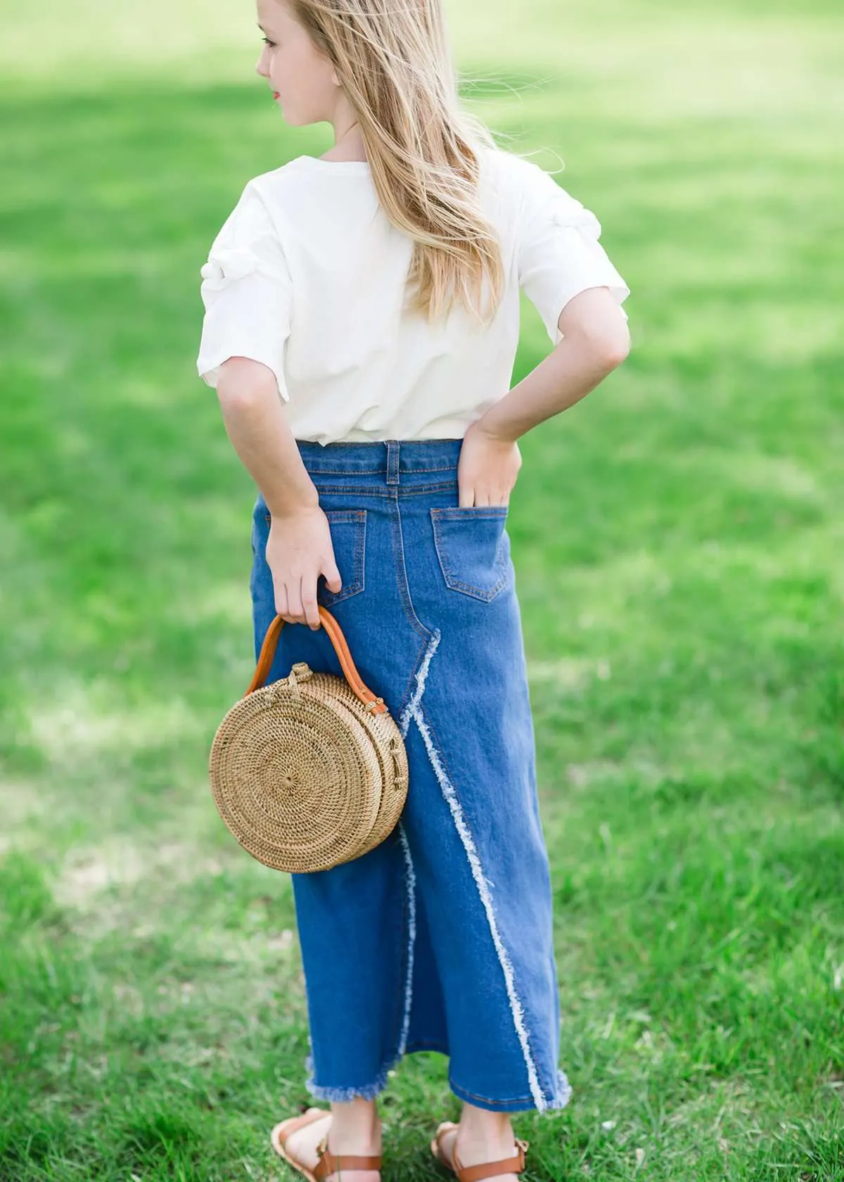 Bow Sleeve Classic Tee - FINAL SALE