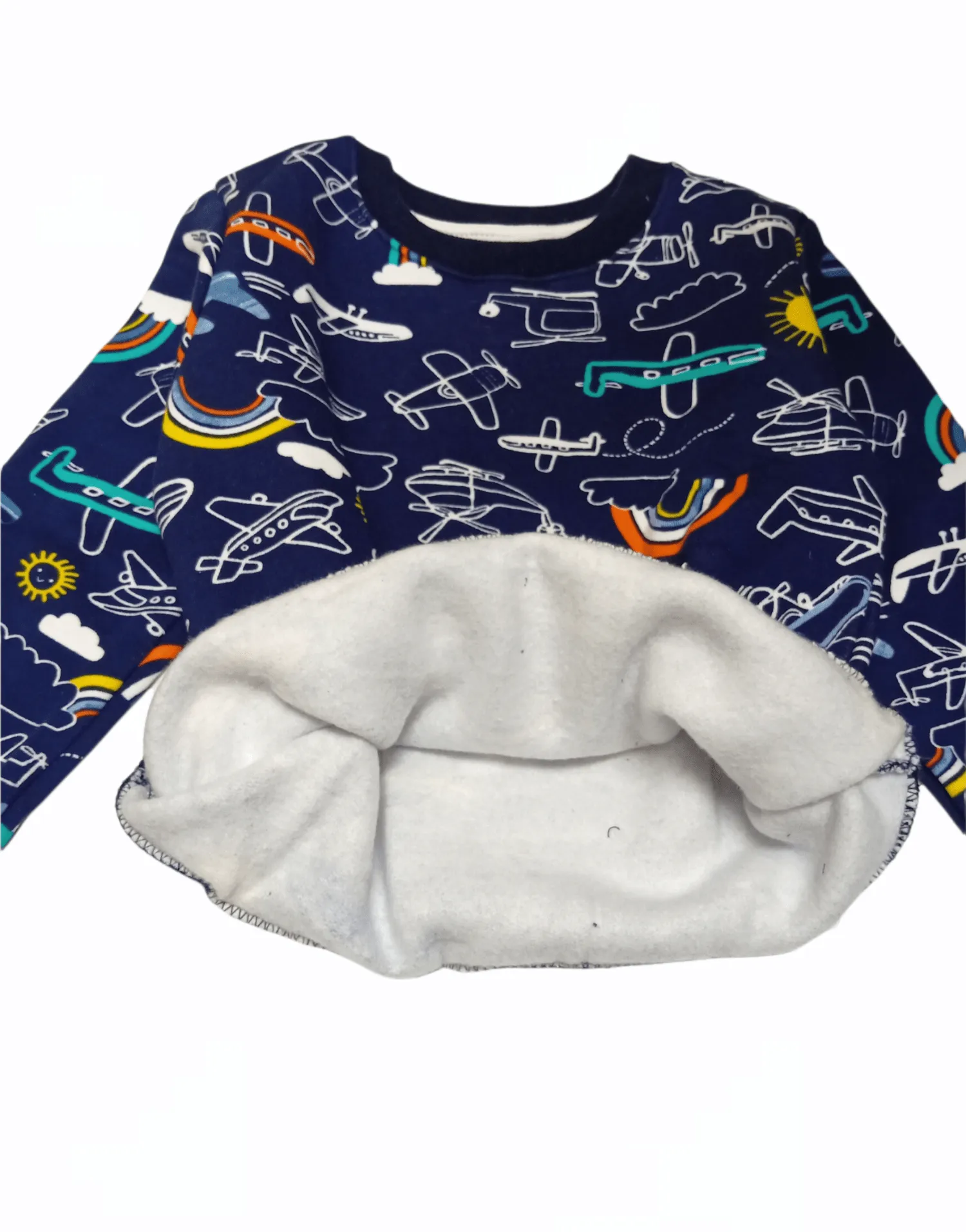 Boys Melton Pajama - Planes