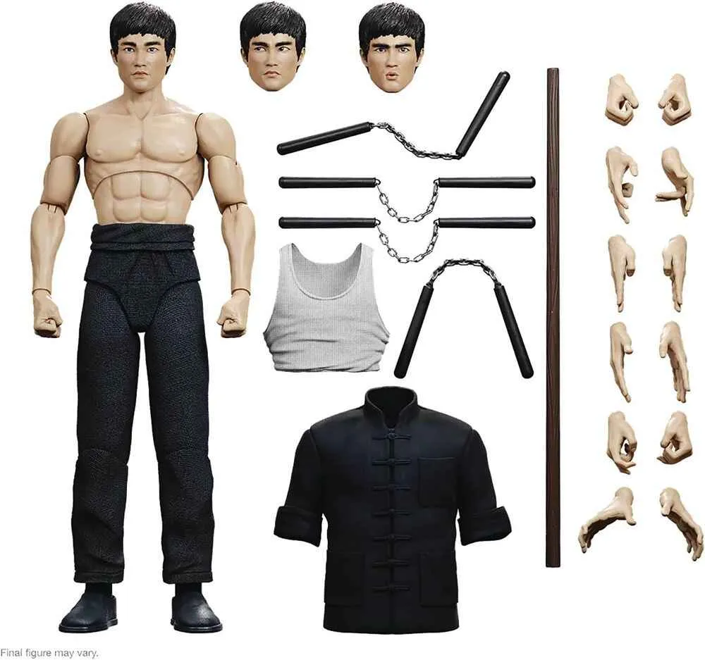 Bruce Lee Ultimates Bruce The Warrior 7 Inch Action Figure