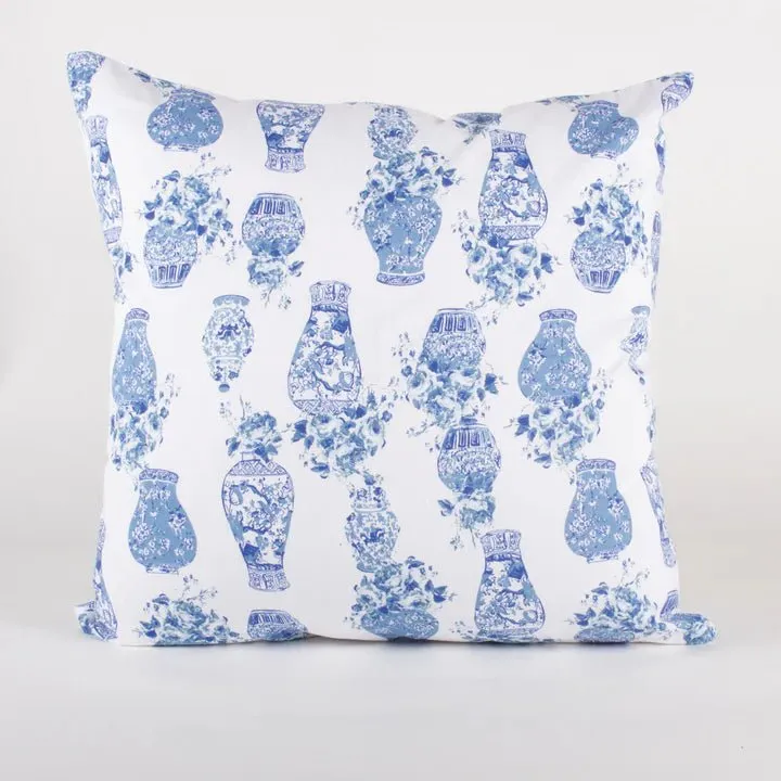 Chinoiserie Ginger Jar Pillow Cover