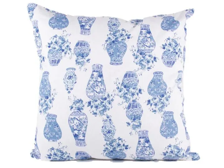 Chinoiserie Ginger Jar Pillow Cover