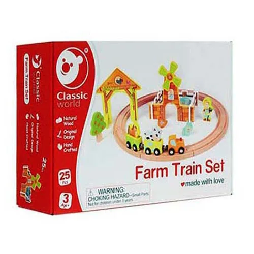 Classic World - Farm Train Set