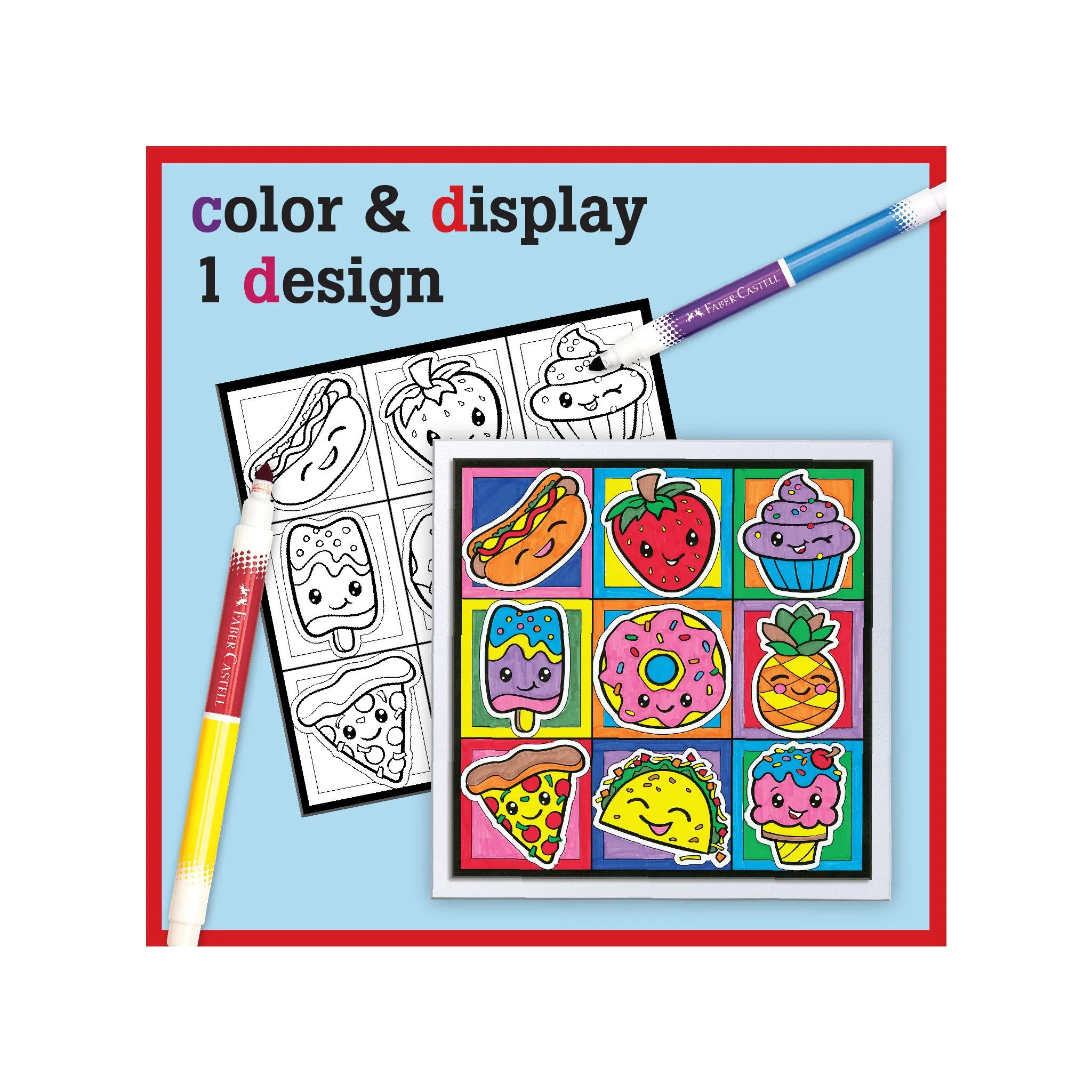 Color by Number Foodie Friends - #14336
