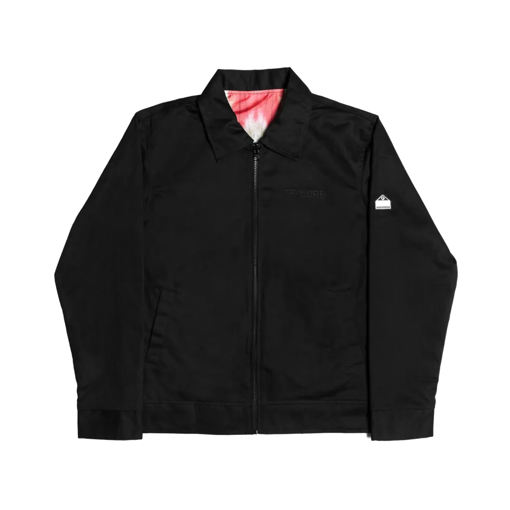 Confine 6 Work Jacket Reversible - Black / Full Print
