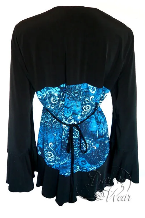 Corsetta Top in Indigo