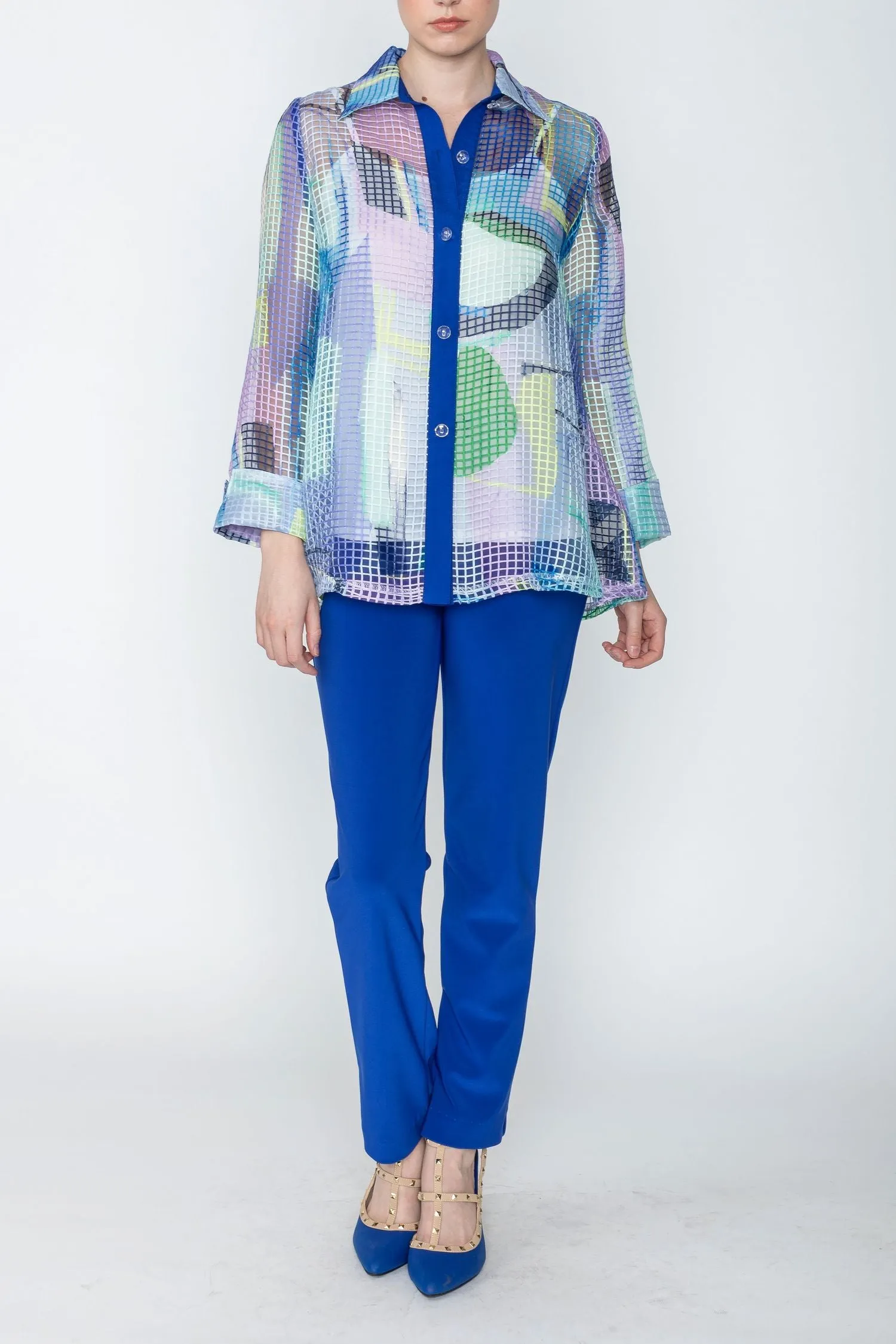 Design Cuff and Back Placket Detail Jacket
