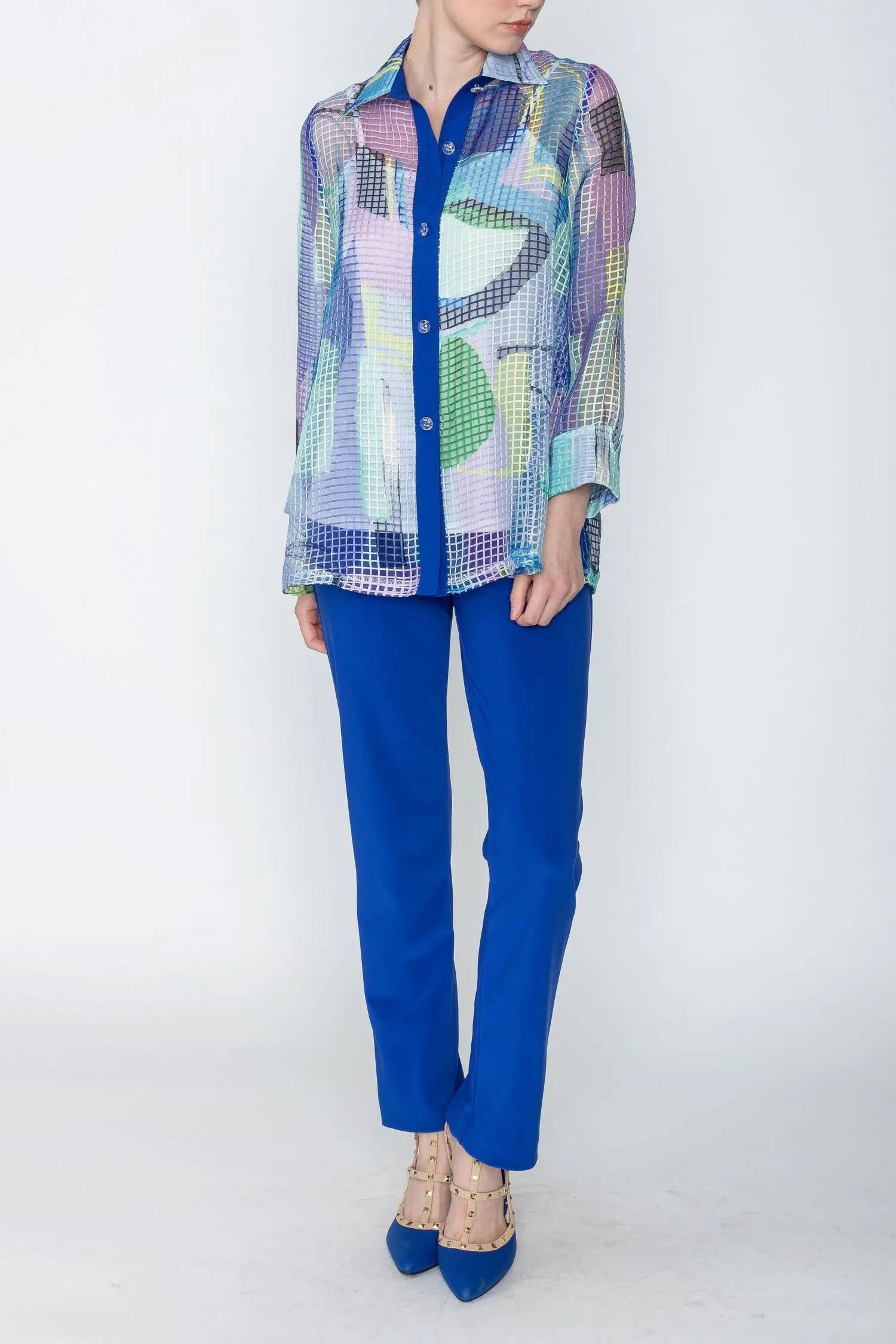 Design Cuff and Back Placket Detail Jacket