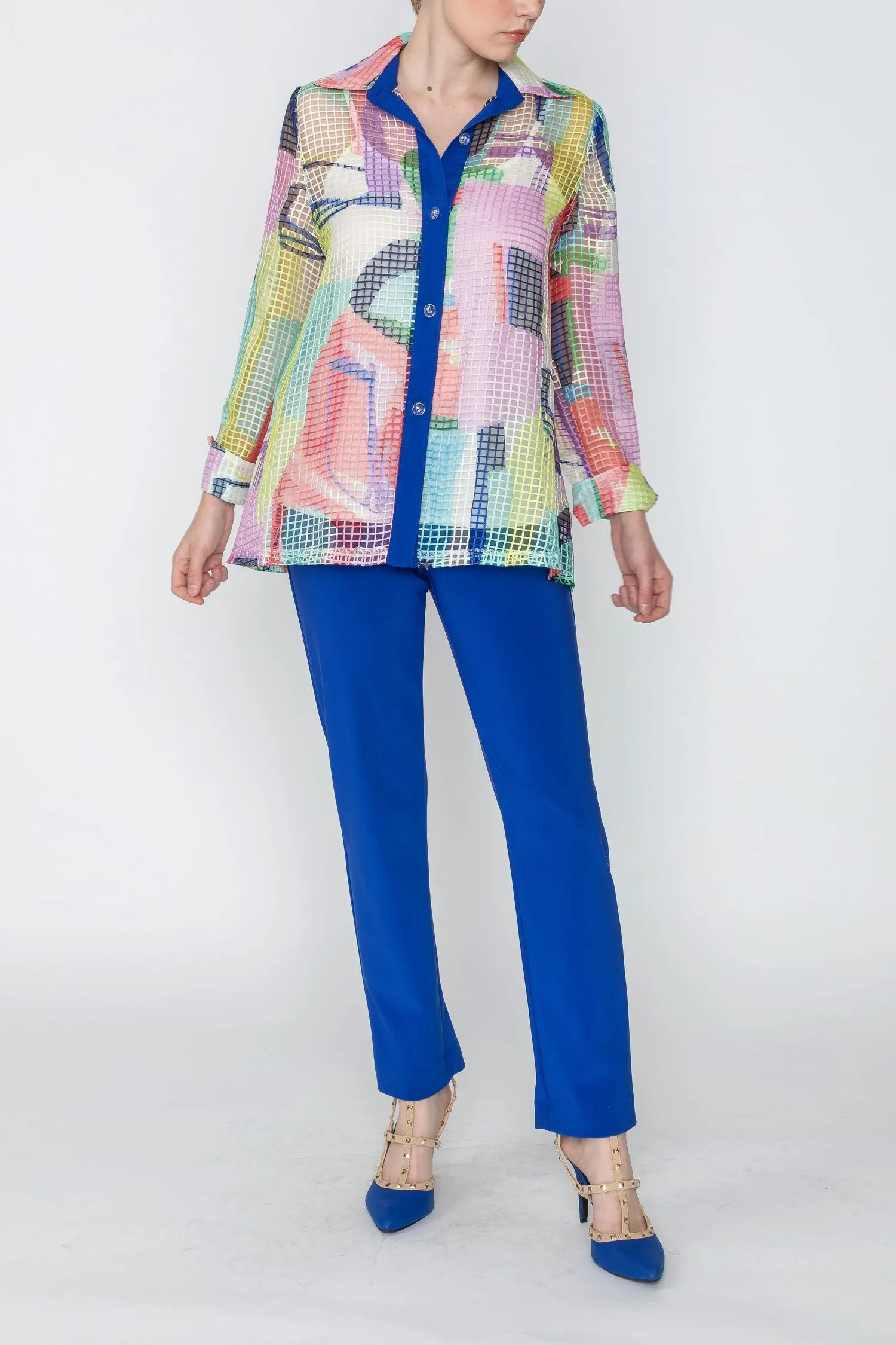 Design Cuff and Back Placket Detail Jacket