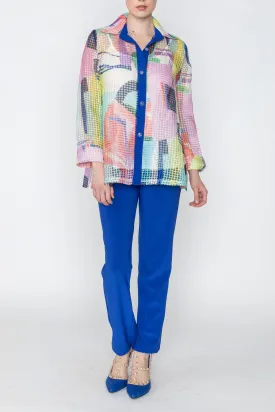 Design Cuff and Back Placket Detail Jacket