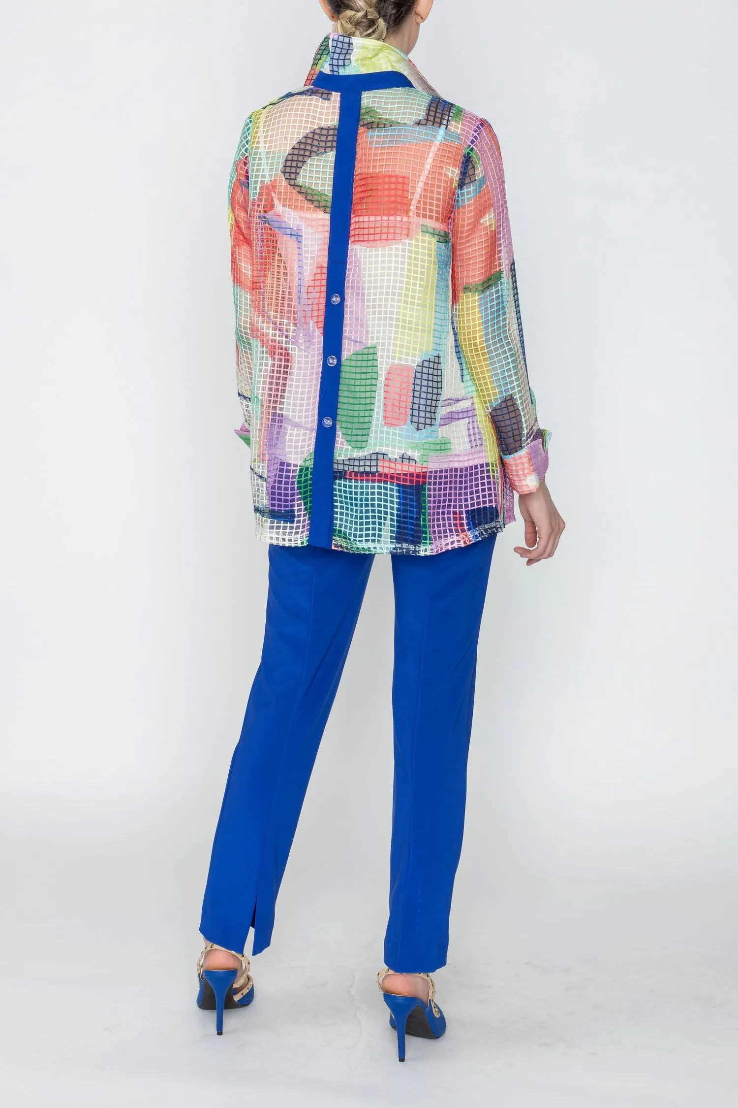 Design Cuff and Back Placket Detail Jacket