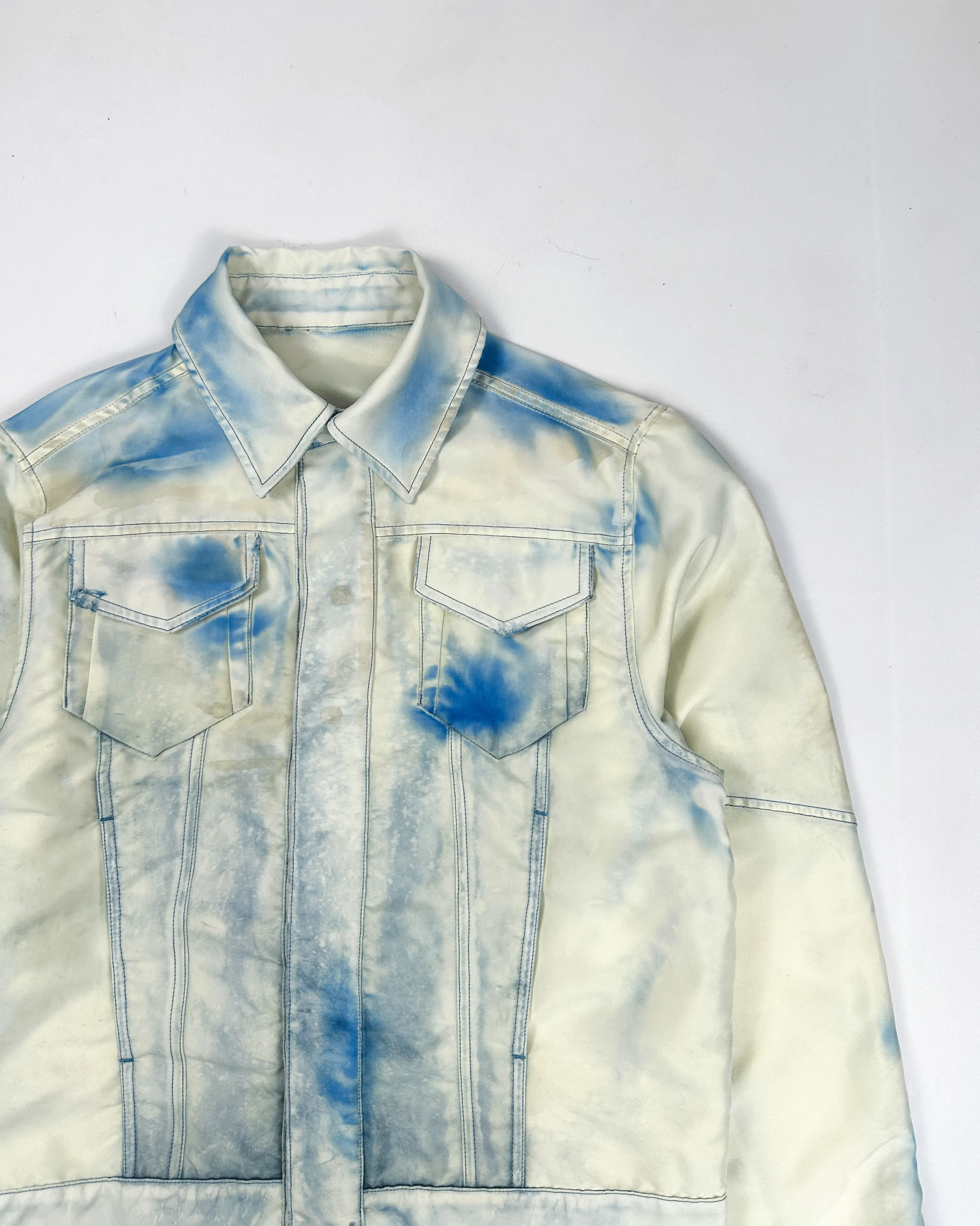 Diesel Super-Light Printed Trucker Jacket SAMPLE FW 2009