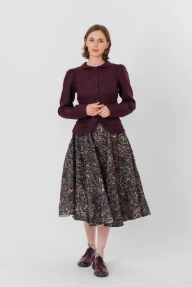 Elizabeth Jacket, Long Sleeve, Twill Linen