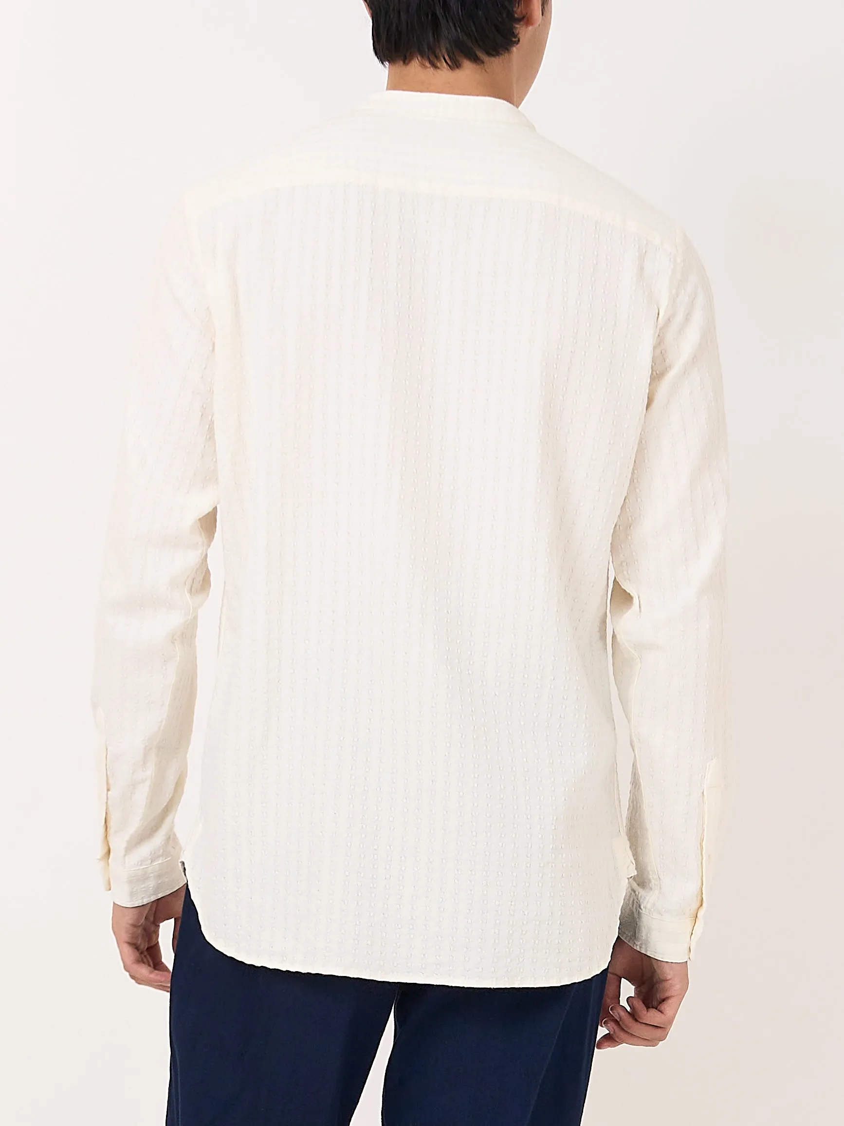 Grandad Shirt Sampson Cream