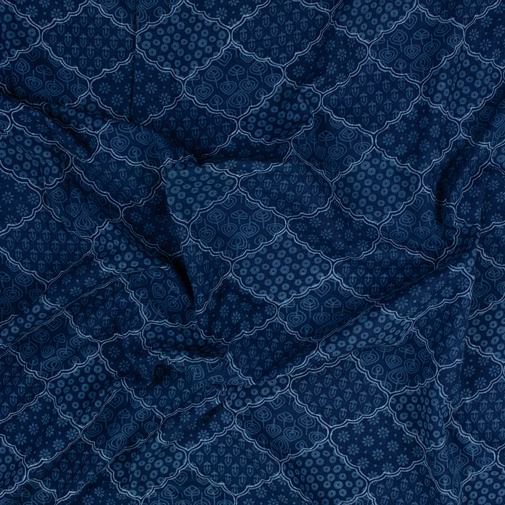 Handmade Indigo Soft Clothing India Fabric