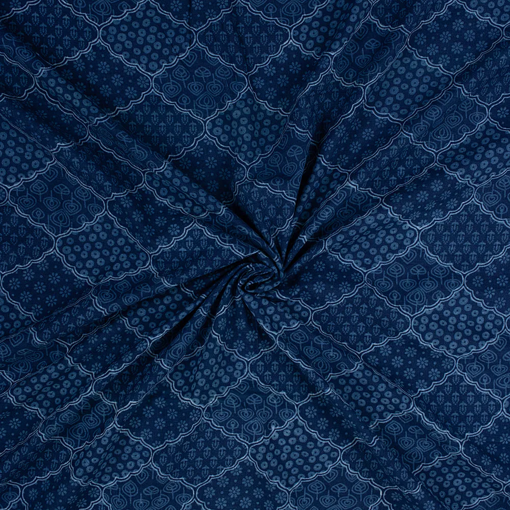 Handmade Indigo Soft Clothing India Fabric