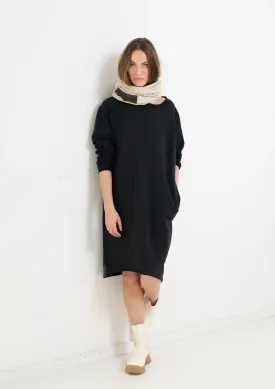 Henriette Steffensen Sweat Dress in Black 73004