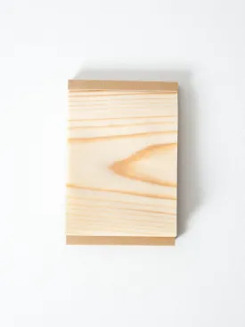 Kizara Wood Sheet Memo Pad - Large