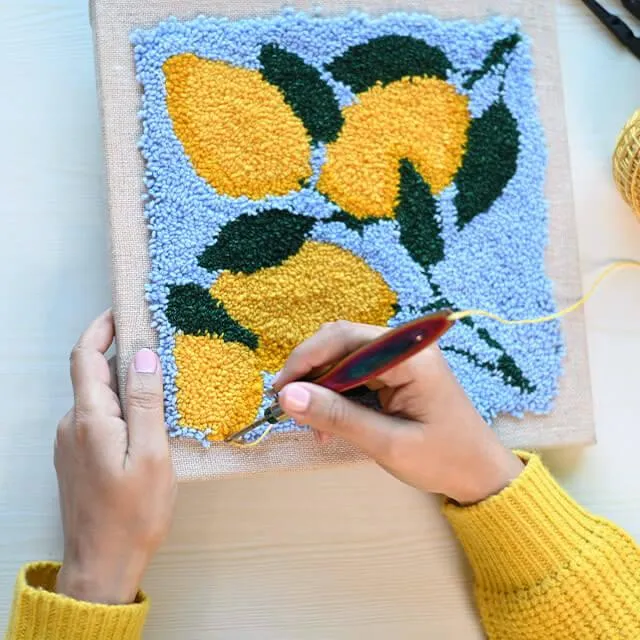 KnitPro Punch-Needle-Art | The Vibrant Punch Needle Set (21001)