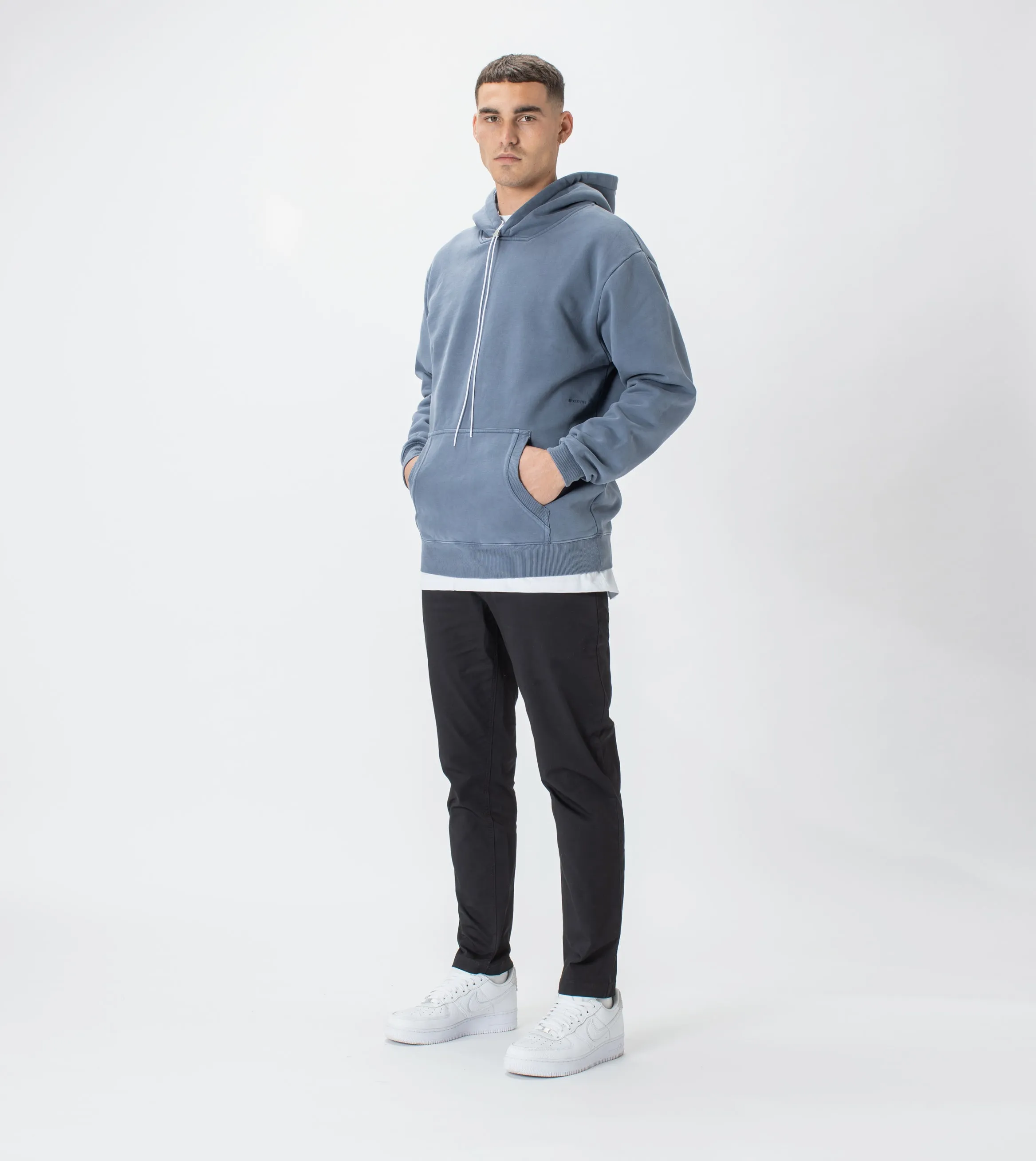 Lowgo Hood Sweat GD Chalk Blue