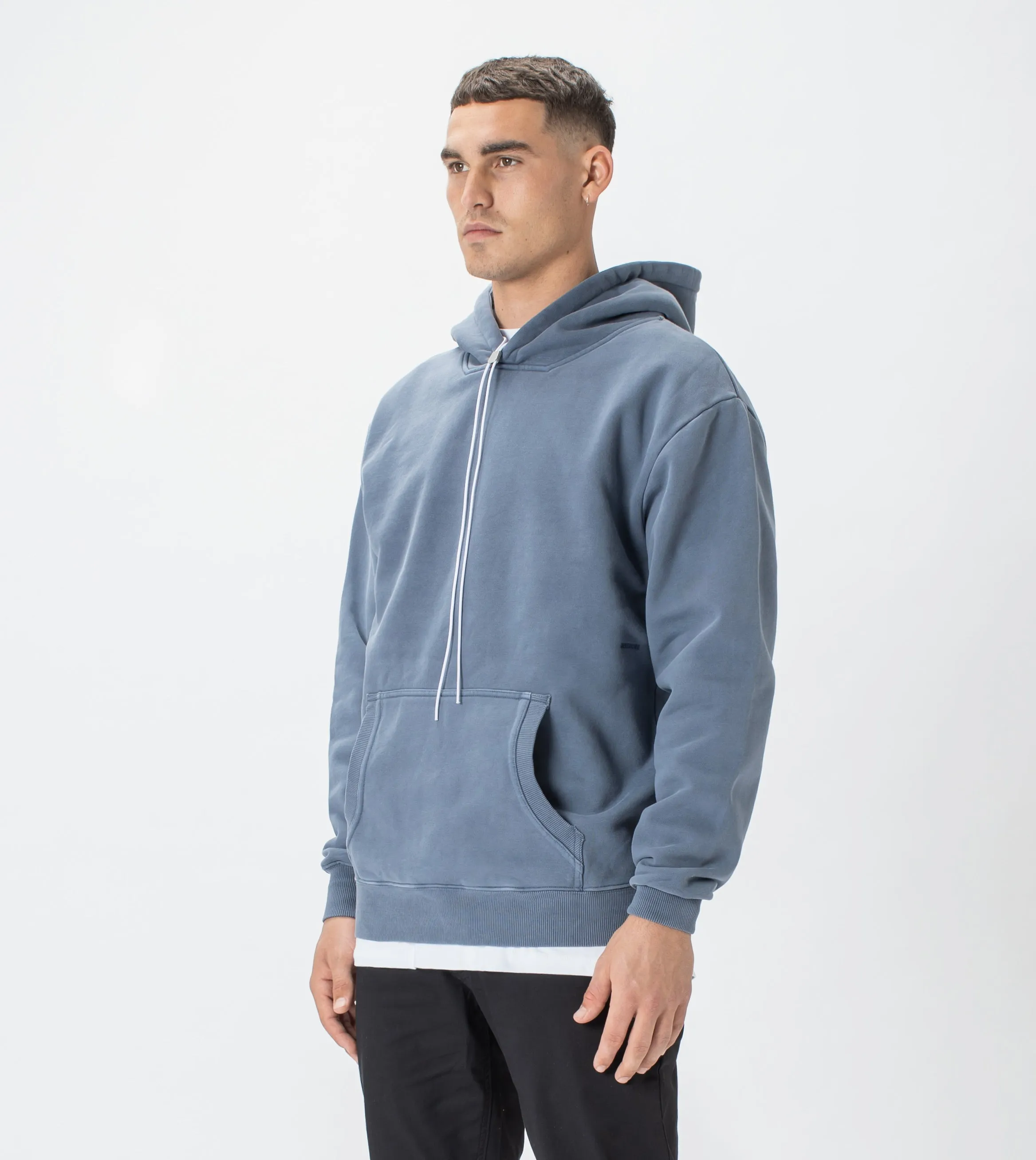 Lowgo Hood Sweat GD Chalk Blue