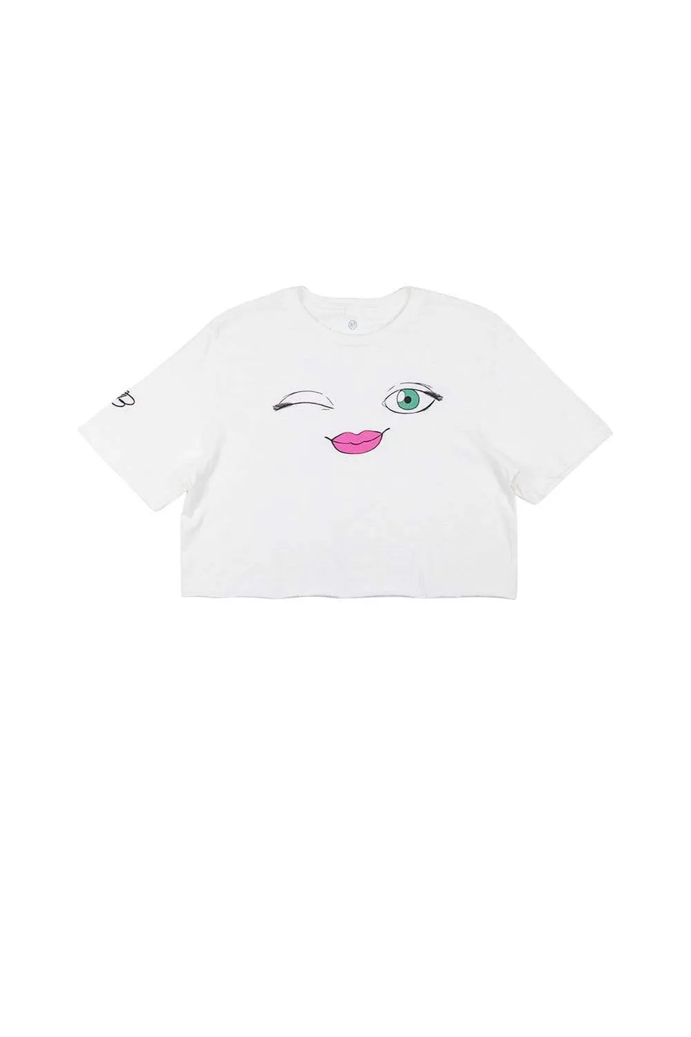 Molly Burke: Winky Face Crop Top