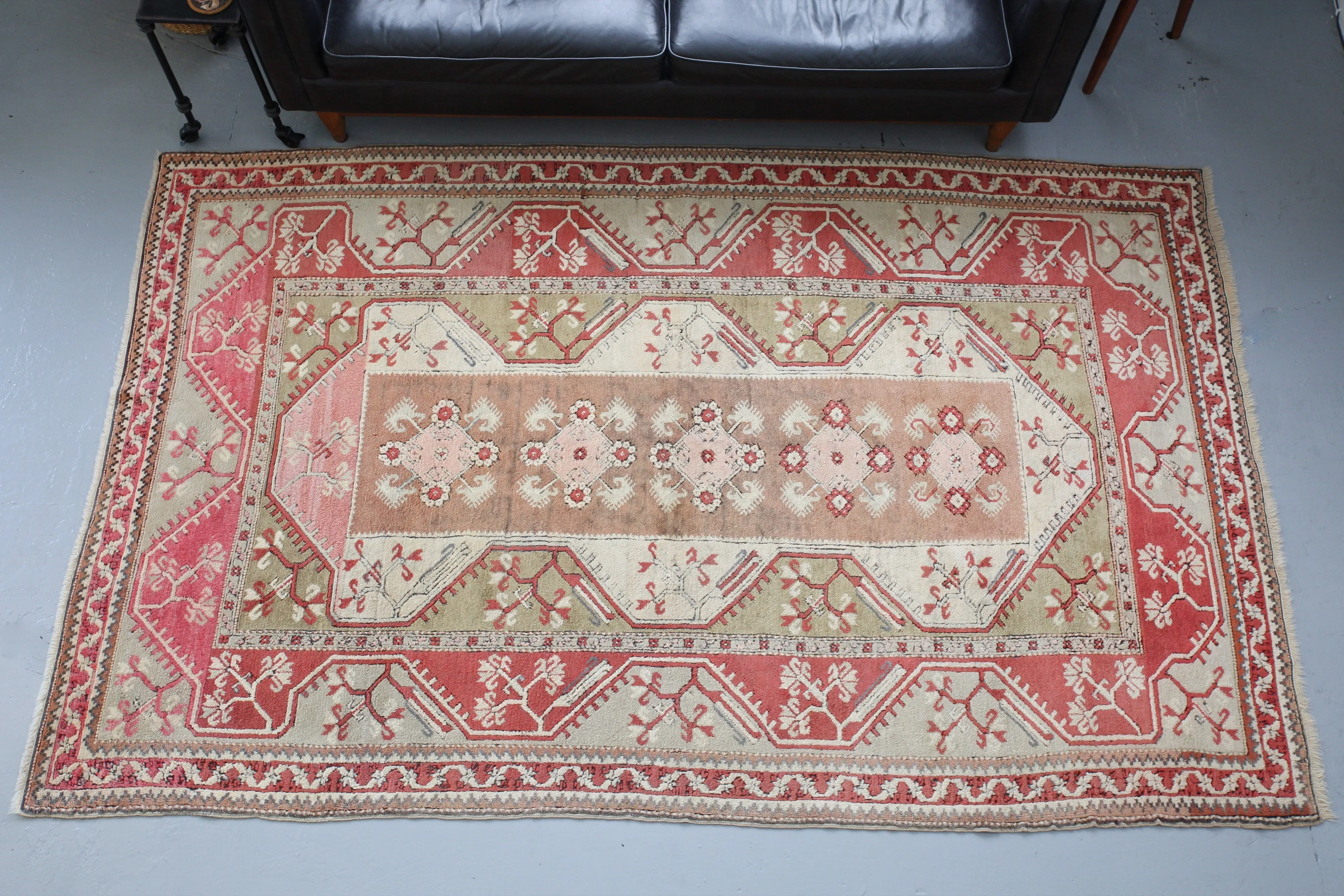 Old Turkish Milas Rug 6' x 9'7"