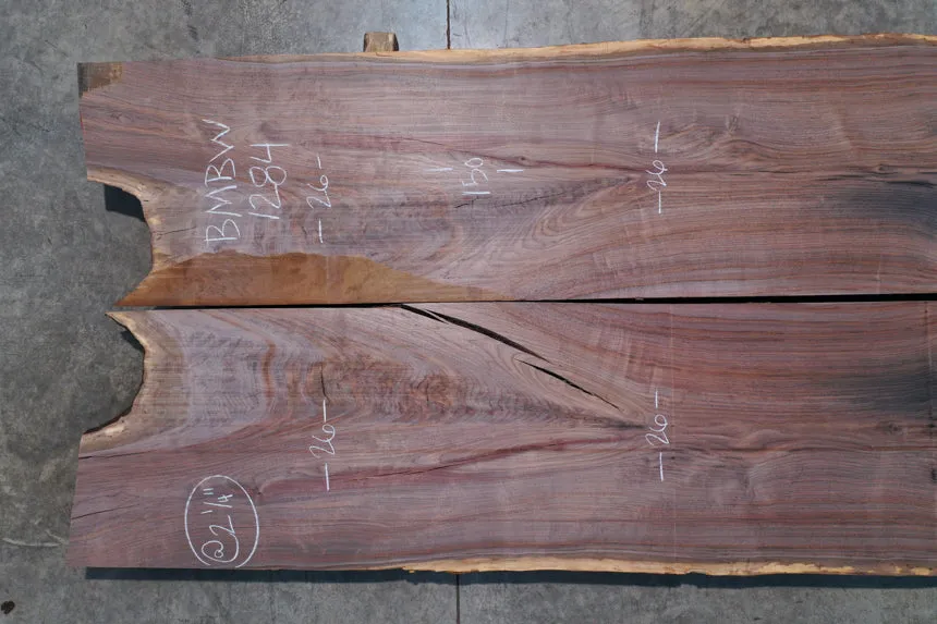 Oregon Black Walnut Bookmatch BMBW-1284