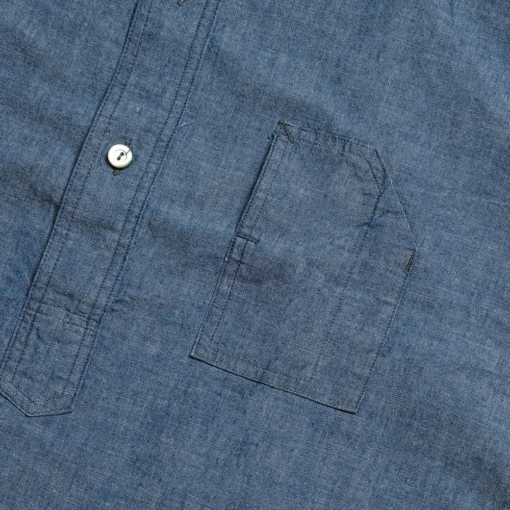 POST O'ALLS - No.1  Shirt - Classic chambray Indigo - 1201-CC