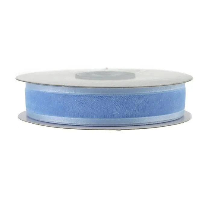 Satin-Edge Sheer Organza Ribbon, 7/8-Inch, 25-Yard
