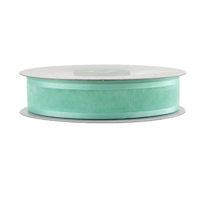 Satin-Edge Sheer Organza Ribbon, 7/8-Inch, 25-Yard
