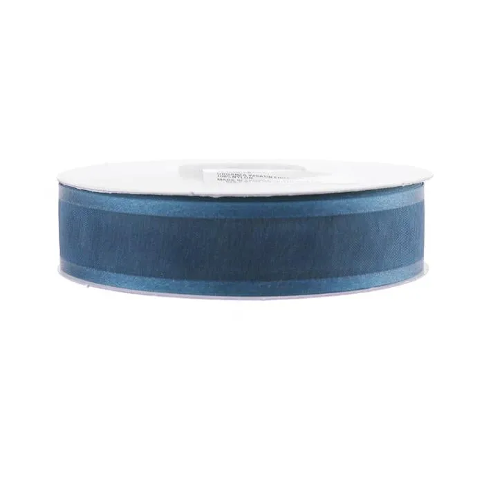 Satin-Edge Sheer Organza Ribbon, 7/8-Inch, 25-Yard