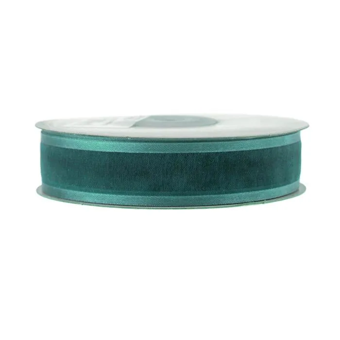 Satin-Edge Sheer Organza Ribbon, 7/8-Inch, 25-Yard