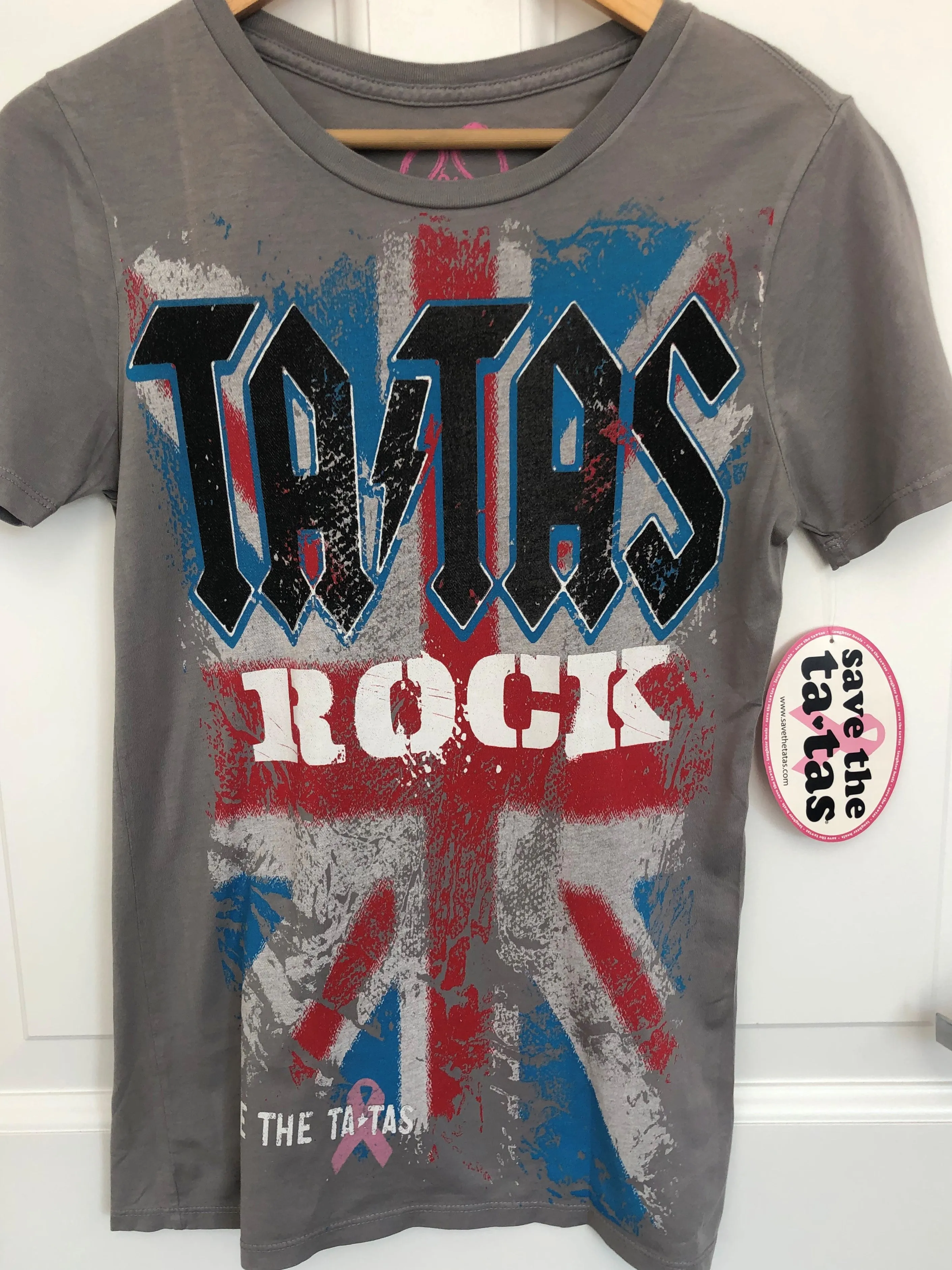Save the Tatas Rocks T-Shirt