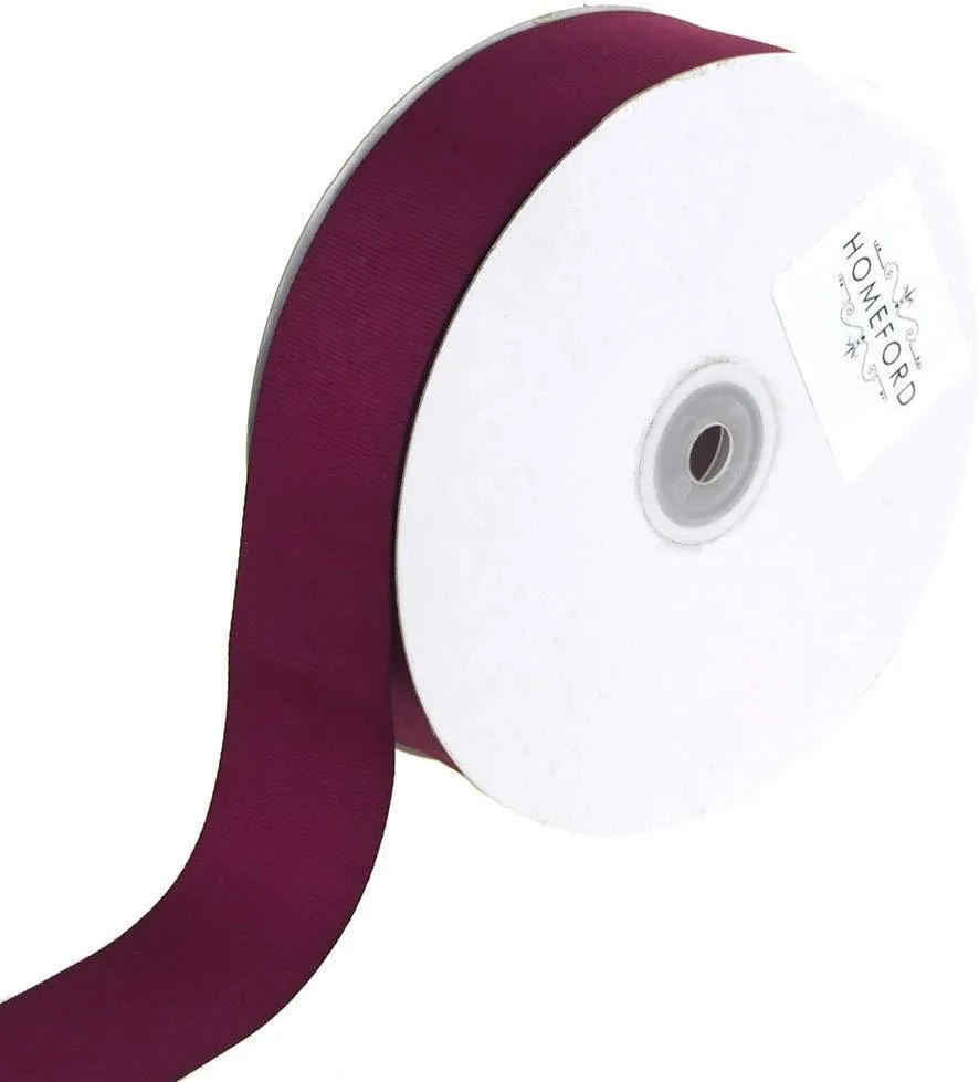 Solid Grosgrain Ribbon, 7/8-inch, 50-yard